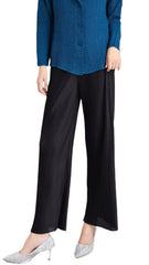 Pleated Straight-Leg Wide Pants – Loose and Elegant Women’s Bottoms