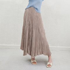Pleats Please A-Line Swing Skirt – Mid-Length Elegant Pleated Style