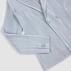 Pleats Please Double-Breasted Blazer – Loose Fit Pleated Jacket