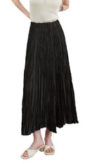 Pleats Please A-Line Swing Skirt – Mid-Length Elegant Pleated Style