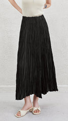 Pleats Please A-Line Swing Skirt – Mid-Length Elegant Pleated Style