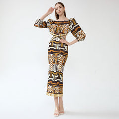 2025 New Spring Temperament Elegant Dress, Personality Design, Fashionable Slim Waist Cutout Pleated Dress