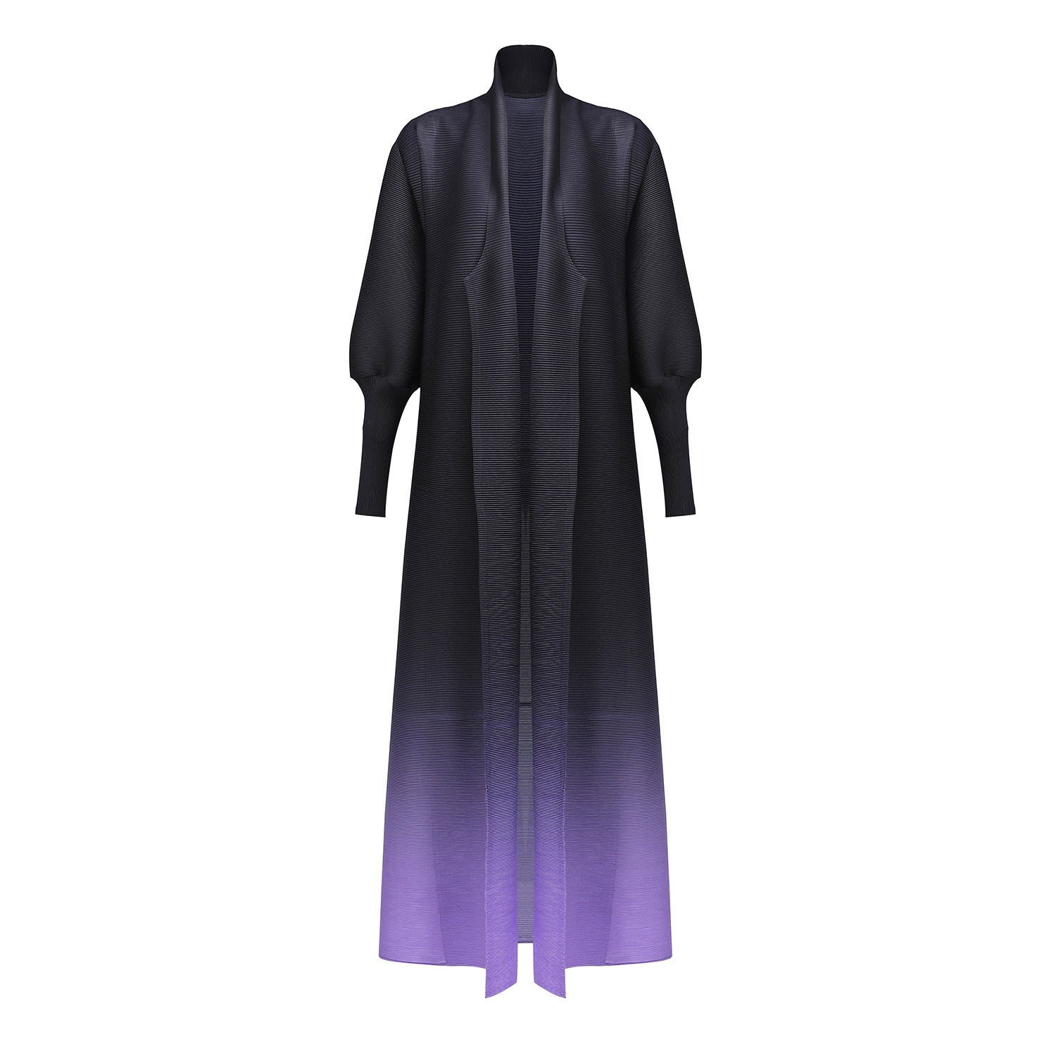 Pleated Gradient Abaya Dress – Modest and Elegant Women’s Maxi