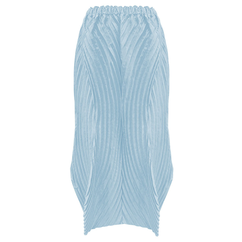 Pleated Slim Top and Skirt Set – Elegant Two-Piece Women’s Outfit