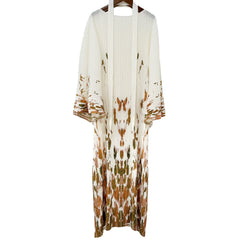 Pleated Printed Lace-Up Straight Dress – Elegant and Modern Women’s Style
